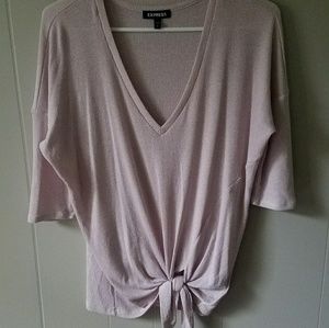 NWOT Express Tie Front